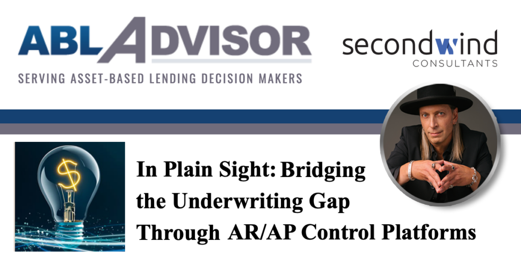 Promotional graphic for a Second Wind Consultants article published in ABL Advisor, titled 